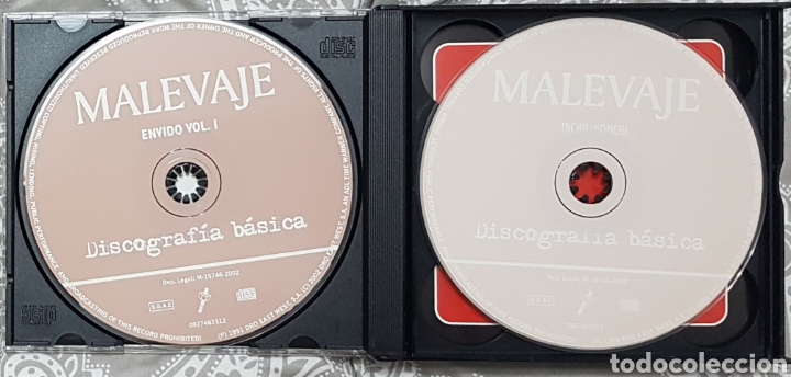 CDs de m&uacute;sica: MALEVAJE-DISCOGRAFIA BASICA. 3 CD. TANGO - Foto 3