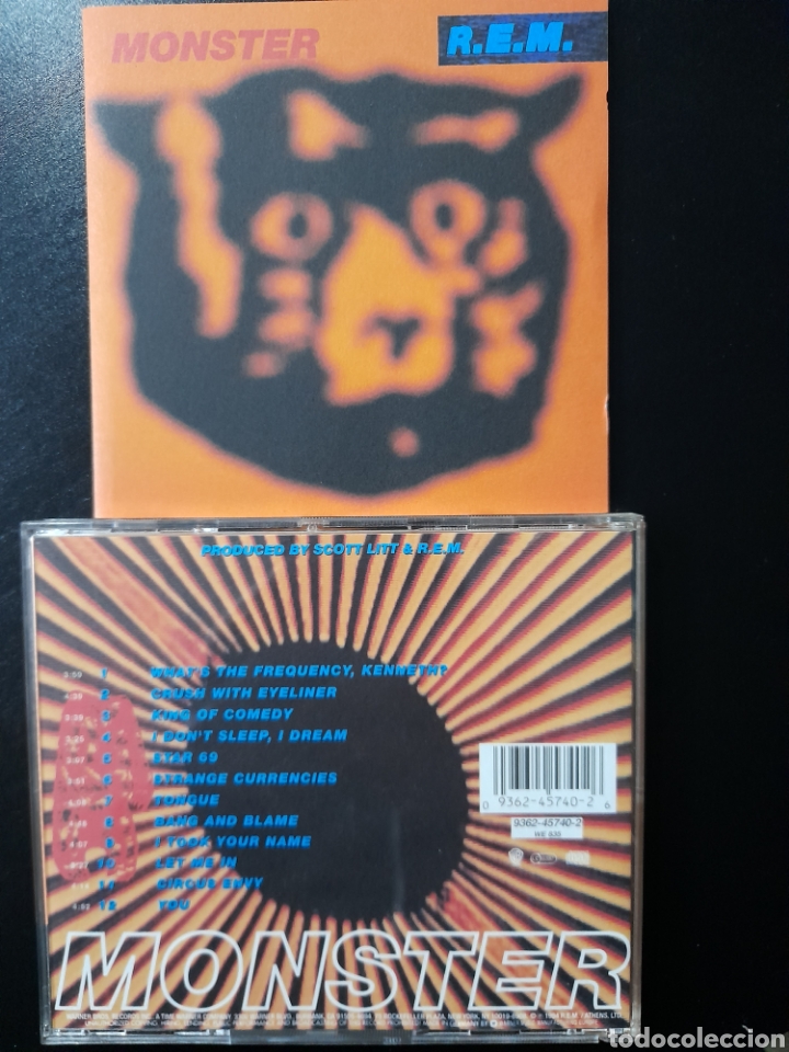 CDs de m&uacute;sica: REM, MONSTER - Foto 1