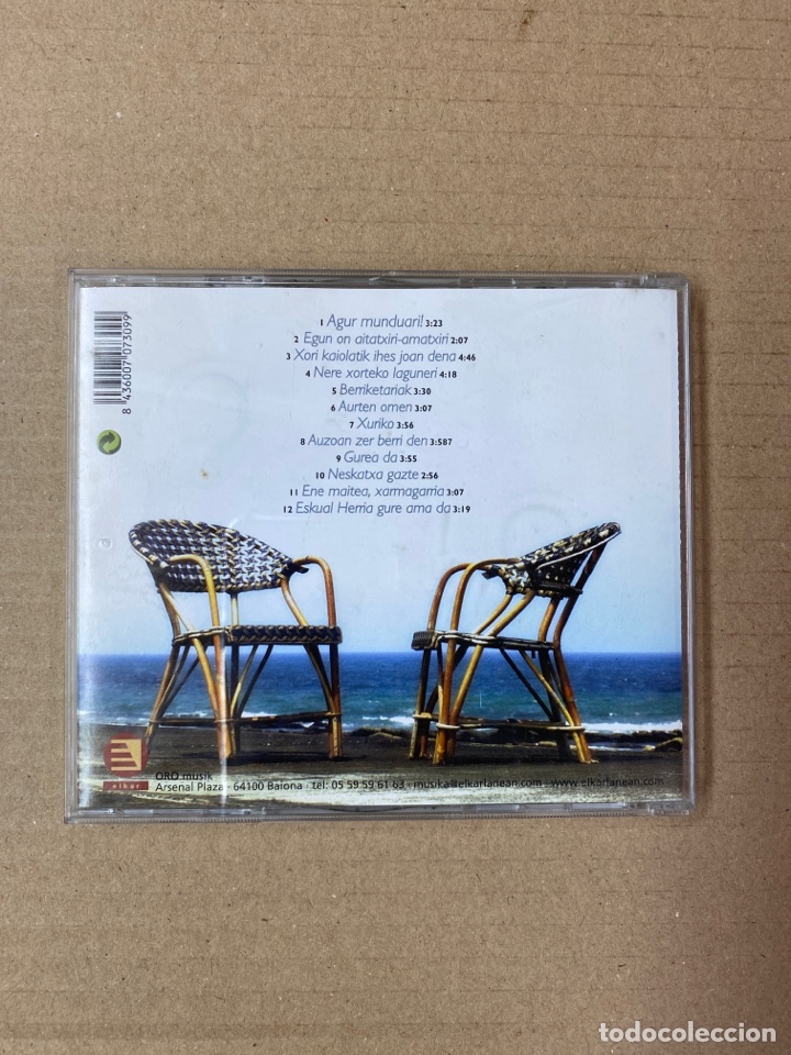 CDs de m&uacute;sica: CD PANTXOA TA PEIO. LAPURTAR KOBLARIAK - Foto 2