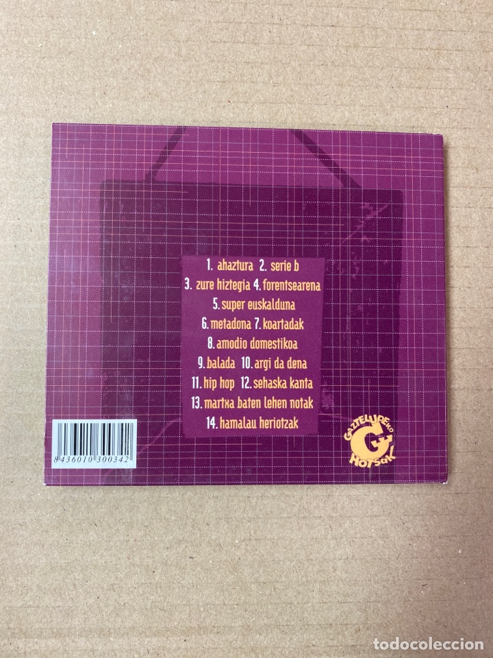 CDs de m&uacute;sica: CD MORAU. AMODIO DOMESTIKOA. Digipack y con libreto - Foto 2