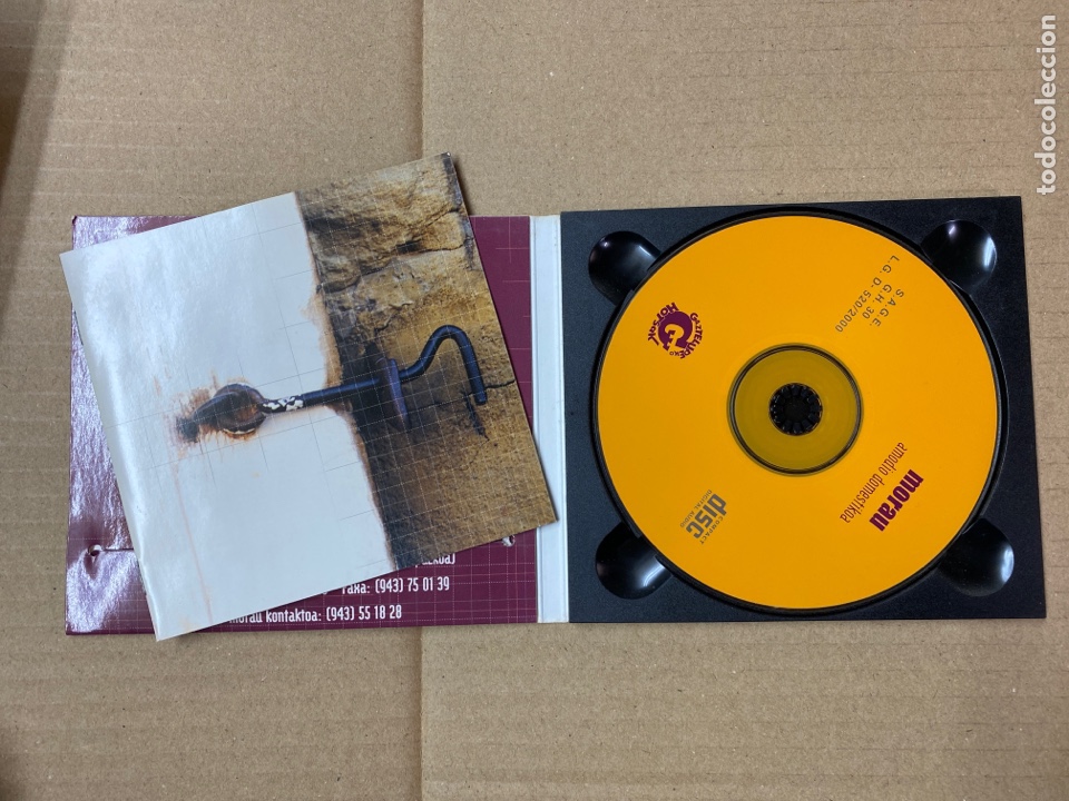 CDs de m&uacute;sica: CD MORAU. AMODIO DOMESTIKOA. Digipack y con libreto - Foto 3