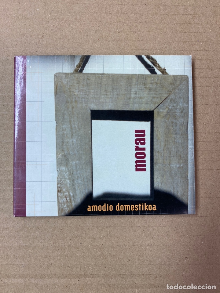 CDs de m&uacute;sica: CD MORAU. AMODIO DOMESTIKOA. Digipack y con libreto - Foto 1