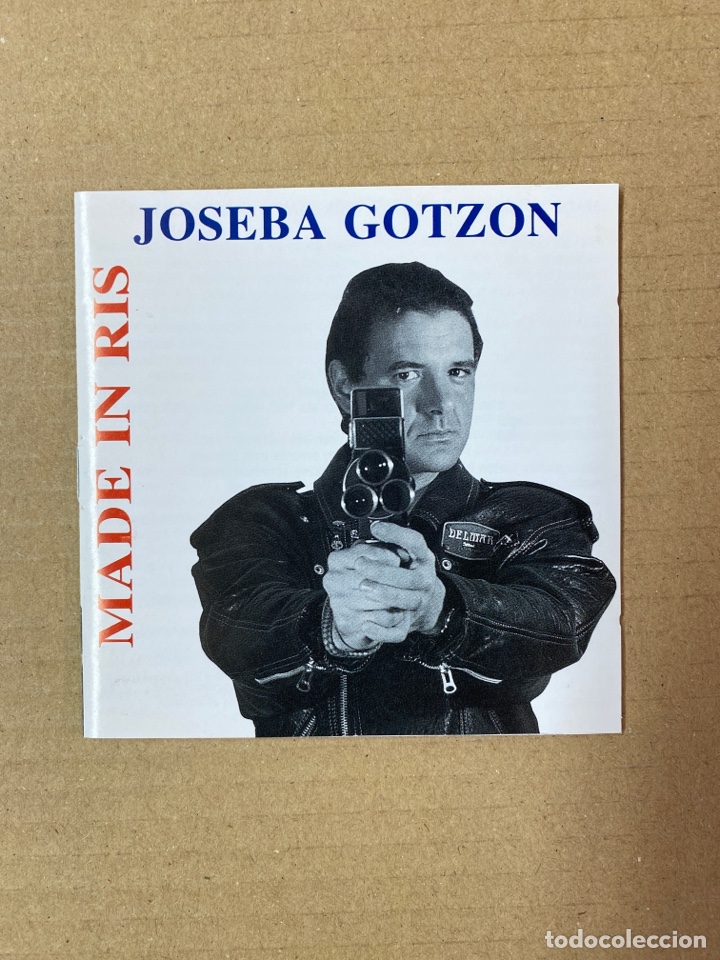 CDs de m&uacute;sica: CD JOSEBA GOTZON. MADE IN RIS. - Foto 1