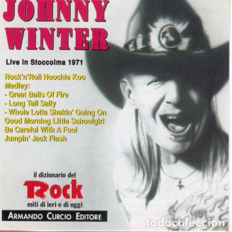 CDs de m&uacute;sica: JOHNNY WINTER - Live in Stoccolm 1971 (CD) - Foto 1