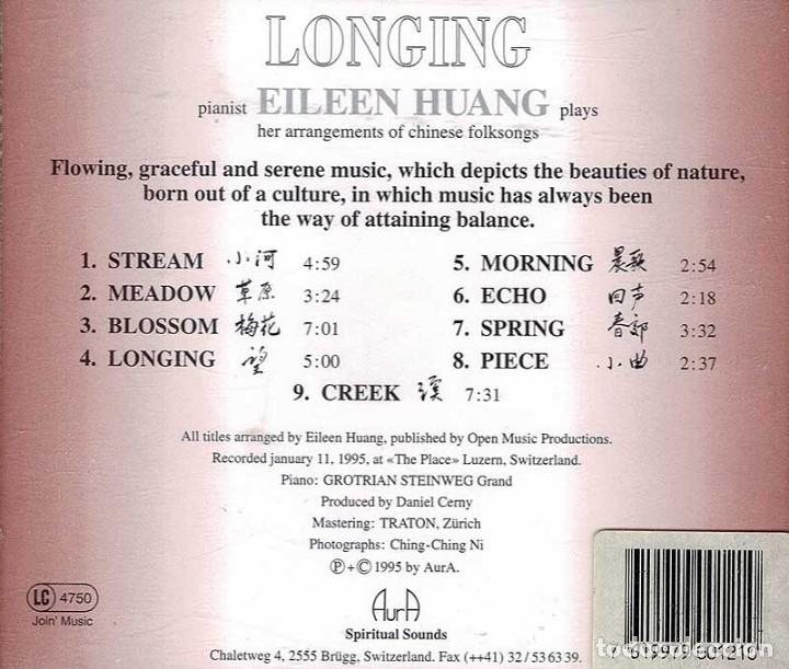 CDs de m&uacute;sica: Eileen Huang - Longing. CD - Foto 2