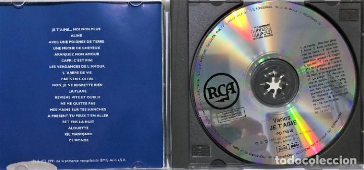 CDs de m&uacute;sica: Various &ndash; Je TAime - CD, Compilation - RCA - Foto 2