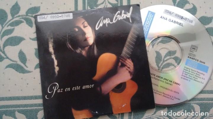 CDs de m&uacute;sica: CD-SINGLE ( PROMOCION) DE ANA GABRIEL - Foto 1