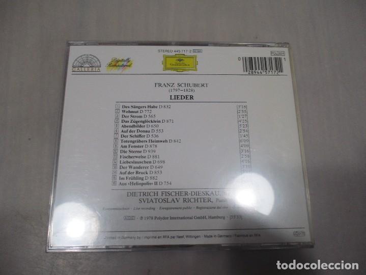 CDs de m&uacute;sica: FRANZ SCHUBERT Lieder DI1055 - Foto 2