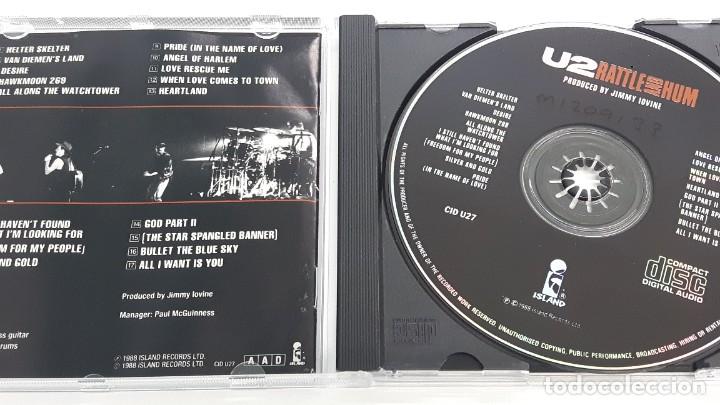 CDs de m&uacute;sica: CD U2 - RATTLE AND HUM - ED.UK - Foto 2