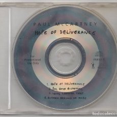 CDs de Música: PAUL MCCARTNEY HOPE OF DELIVERANCE + 3 1993 UK PROMO MAXI CD SINGLE PARLOPHONE PMINT 1 BEATLES. Lote 306678303