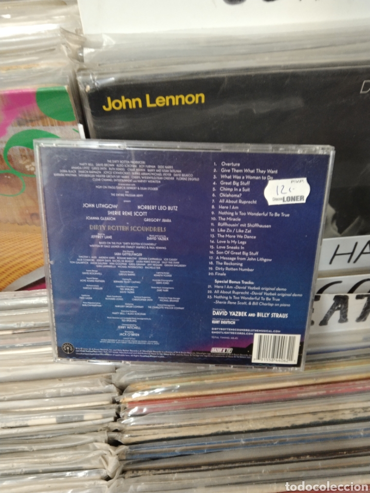 CDs de m&uacute;sica: Dirty rotten scoundrels BSO John lithgow - Foto 2