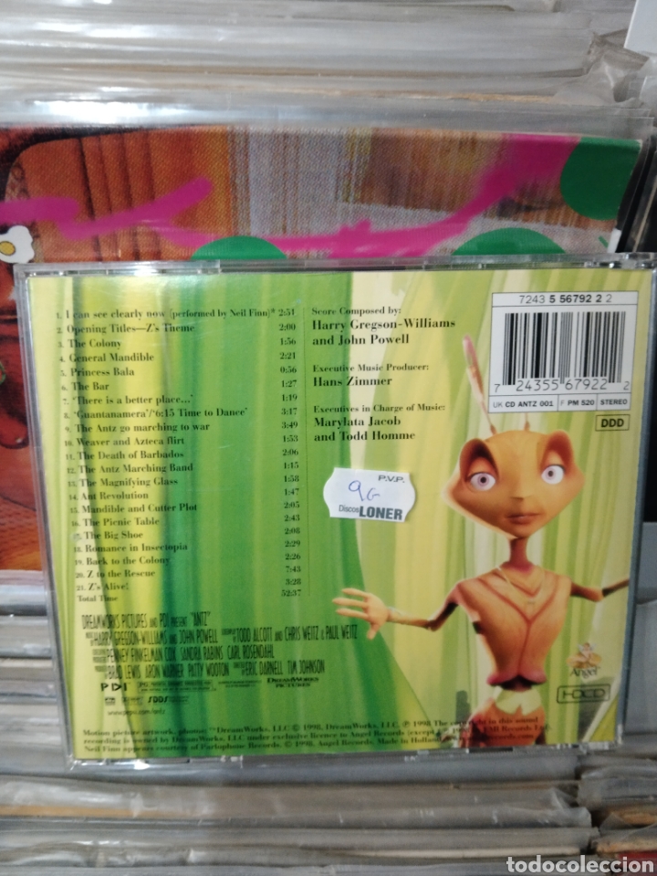 CDs de m&uacute;sica: Antz John powell - Foto 2