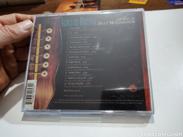 CDs de m&uacute;sica: CD Billy mclaughlin,acoustic original - Foto 4
