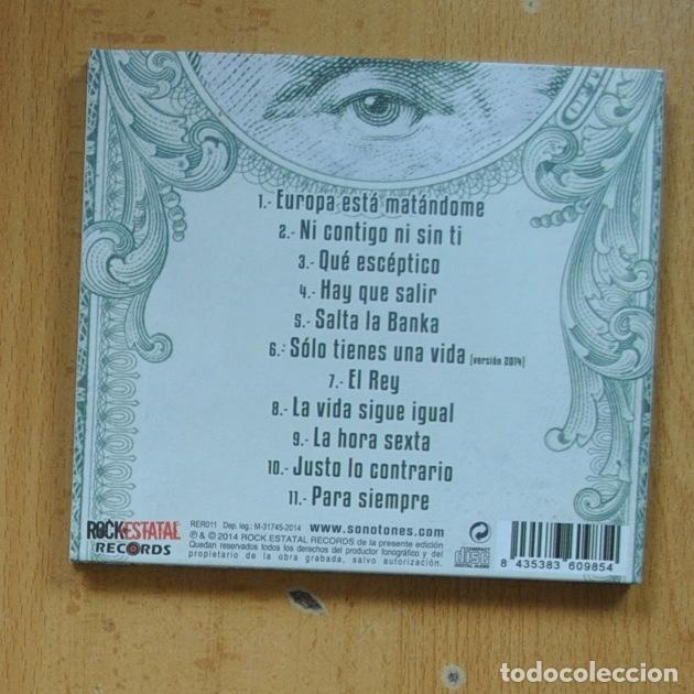 CDs de m&uacute;sica: SONOTONES - SALTA LA BANKA - CD - Foto 2