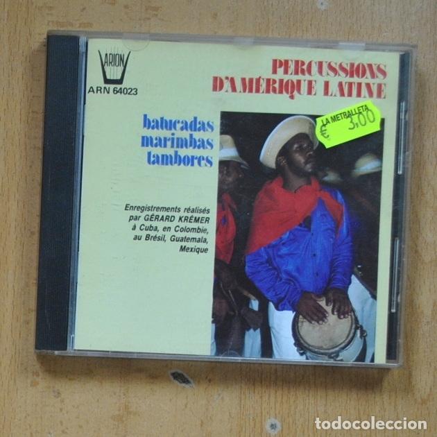 CDs de m&uacute;sica: VARIOS - PERCUSSIONS D AMERIQUE LATINE - CD - Foto 1