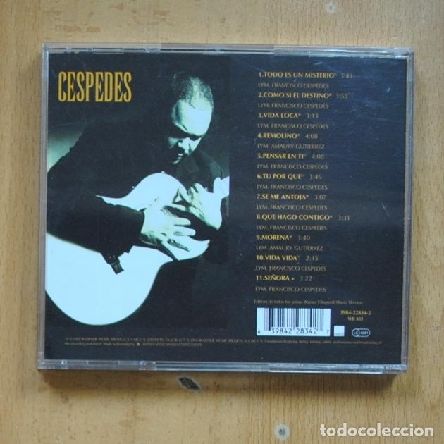 CDs de m&uacute;sica: FRANCISCO CESPEDES - VIDA LOCA - CD - Foto 2
