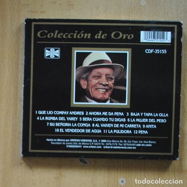 CDs de m&uacute;sica: COMPAY SEGUNDO - COLECCION DE ORO - CD - Foto 2