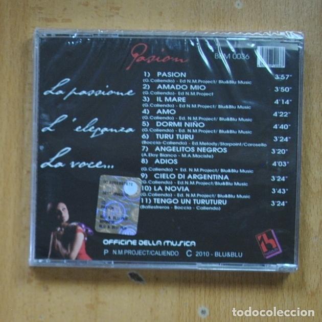 CDs de m&uacute;sica: GIADA CALIENDO - PASION - CD - Foto 2