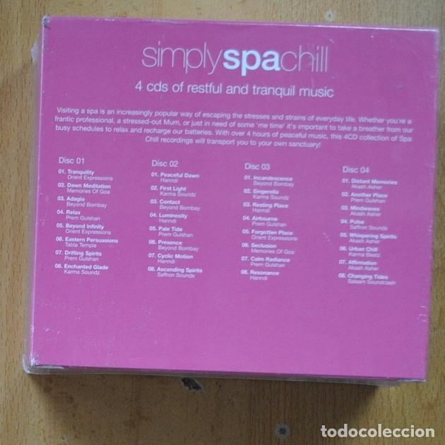 CDs de m&uacute;sica: VARIOS - SIMPLY SPACHILL - 4 CD - Foto 2