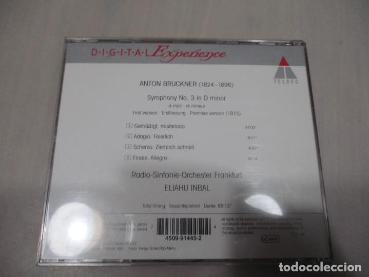 CDs de m&uacute;sica: BRUCKNER Symphony N&ordm; 3 DI1138 - Foto 2