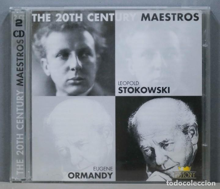 CDs de m&uacute;sica: 2 CD. STOKOWSKI. ORMANDY. THE 20TH CENTURY MAESTROS - Foto 1