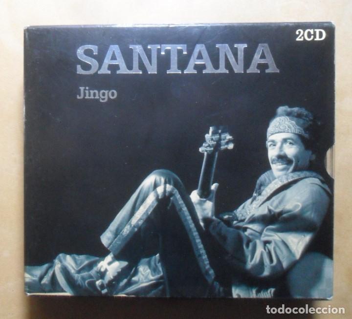 CDs de m&uacute;sica: 2 CD EN ESTUCHE - SANTANA - JINGO - Foto 1
