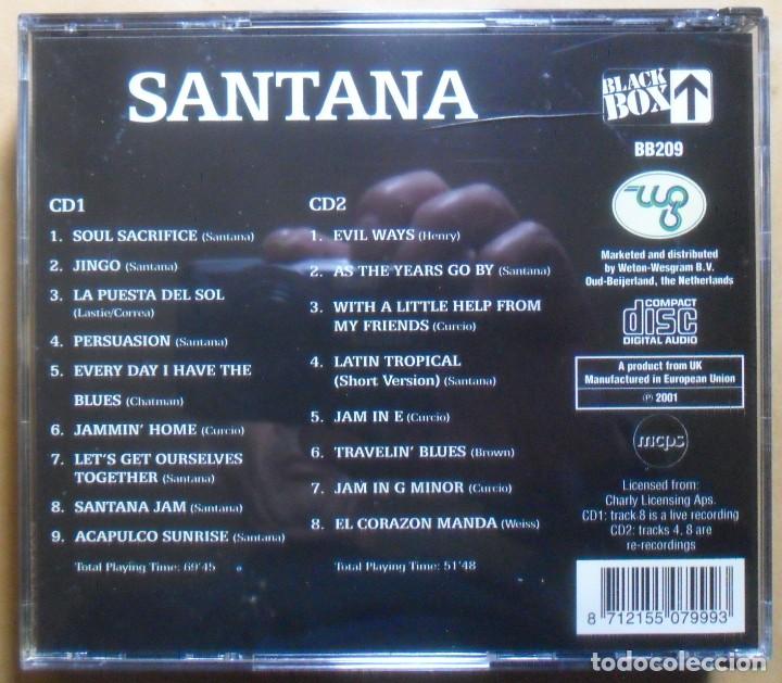 CDs de m&uacute;sica: 2 CD EN ESTUCHE - SANTANA - JINGO - Foto 3