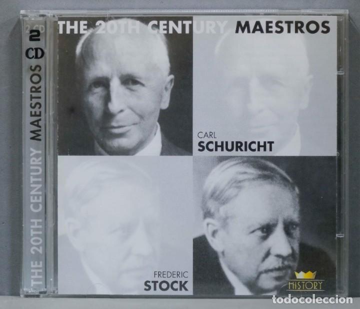 Music CDs: 2 CD. SCHURICHT. STOCK. THE 20TH CENTURY MAESTROS