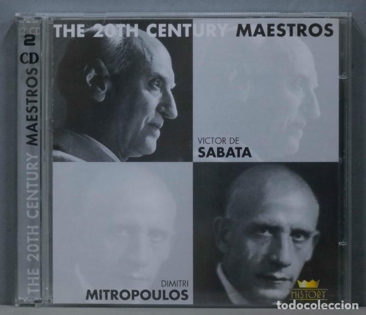 CD di Musica: 2 CD. SABATA. MITROPOULUS. THE 20TH CENTURY MAESTROS