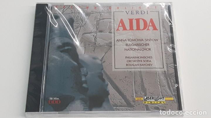 CDs de m&uacute;sica: CD PRECINTADO - GIUSEPPE VERDI - AIDA - OPERNHIGHLIGHTS - Foto 1