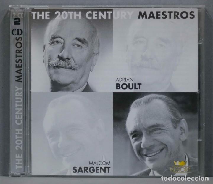 CD di Musica: 2 CD. BOULT. SARGENT. THE 20TH CENTURY MAESTROS