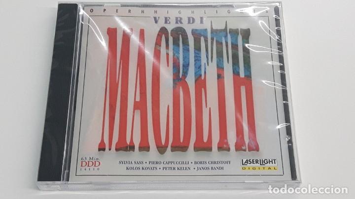 CDs de m&uacute;sica: CD PRECINTADO - GIUSEPPE VERDI - MACBETH - OPERNHIGHLIGHTS - Foto 1