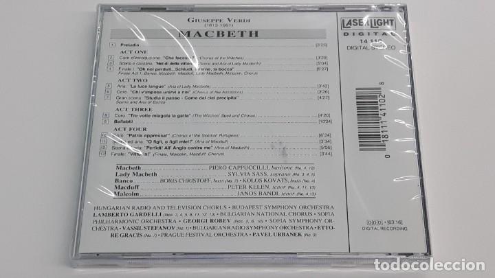 CDs de m&uacute;sica: CD PRECINTADO - GIUSEPPE VERDI - MACBETH - OPERNHIGHLIGHTS - Foto 2