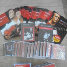 CDs de Música: COLECCION PACO DE LUCIA: OBRA REMASTERIZADA, 2 DVD Y 43 CD. VER FOTOGRAFIAS ADJUNTAS Y DESCRIPCION.