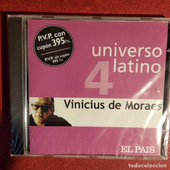 CDs de m&uacute;sica: Vinicius de moraes.univero latino.4.cd nuevo! - Foto 1