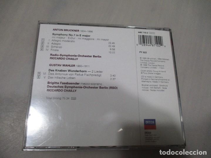CDs de m&uacute;sica: BRUCKNER Symphony N&ordm;7 DI1205 - Foto 2
