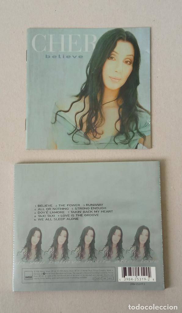 CDs de m&uacute;sica: Car&aacute;tula CD Cher - Believe - Foto 1