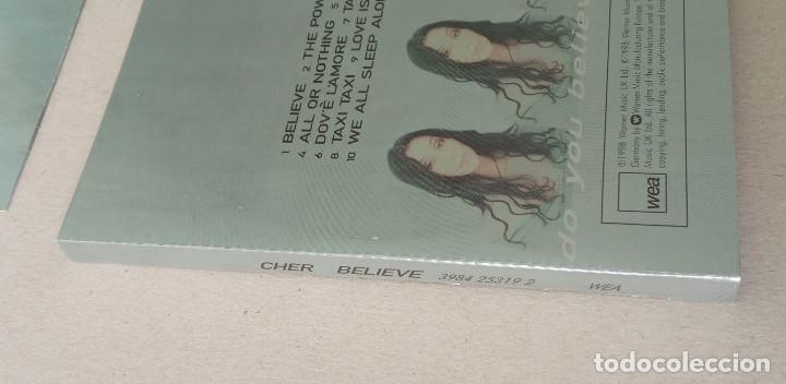 CDs de m&uacute;sica: Car&aacute;tula CD Cher - Believe - Foto 5