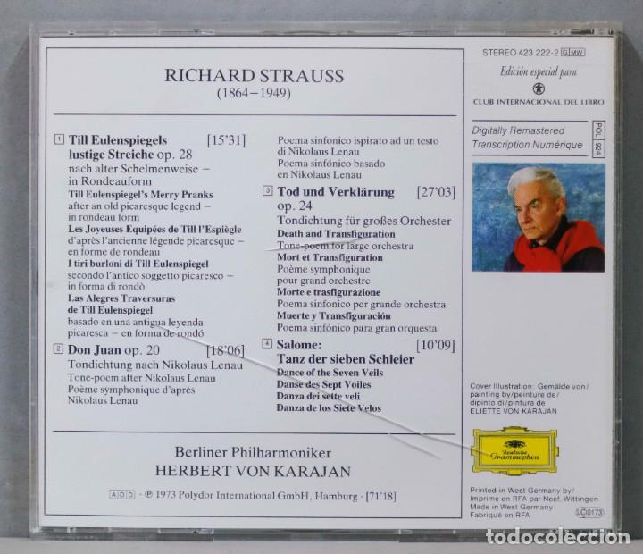 CDs de m&uacute;sica: CD. STRAUSS. KARAJAN-EDITION - Foto 2