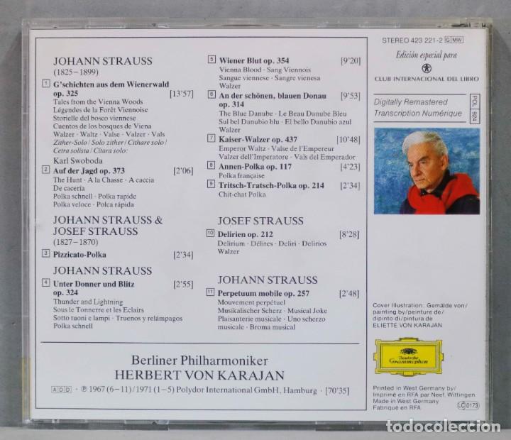 CDs de m&uacute;sica: CD. STRAUSS. KARAJAN-EDITION - Foto 2