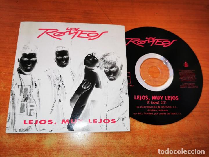 Music CDs: LOS ROMEOS Lejos, muy lejos CD SINGLE PROMOCIONAL DE CARTON A&Ntilde;O 1993 1 TEMA ROMEOS RARO
