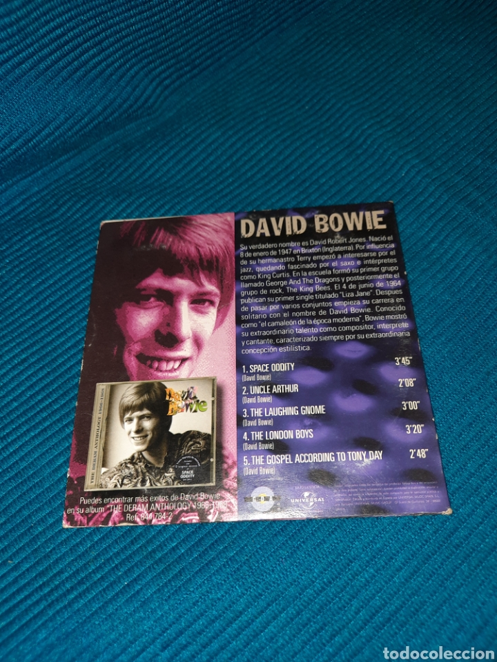 CDs de m&uacute;sica: CD DAVID BOWIE GRANDES MITOS (PRECINTADO) - Foto 2