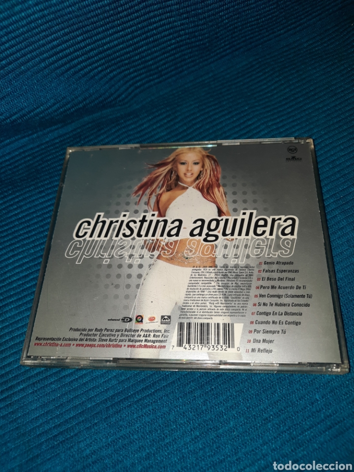 CDs de m&uacute;sica: CD CRISTINA AGUILERA, MI REFLEJO - Foto 2