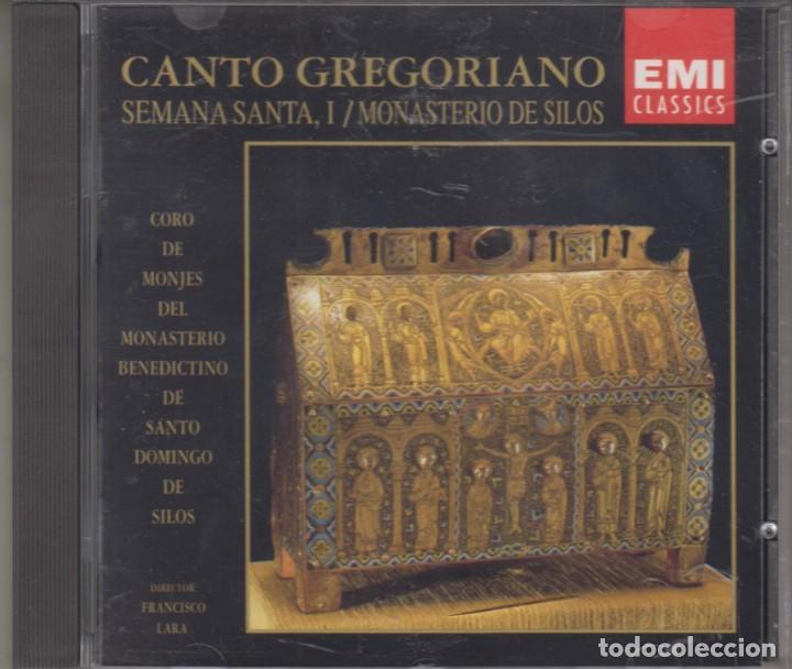 CDs de M&uacute;sica: El canto gregoriano cd Semana Santa Monasterio de Silos 1992 EMI Classics
