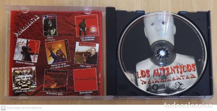 CDs de m&uacute;sica: REINCIDENTES (LOS AUTENTICOS) CD 1998 - Foto 3