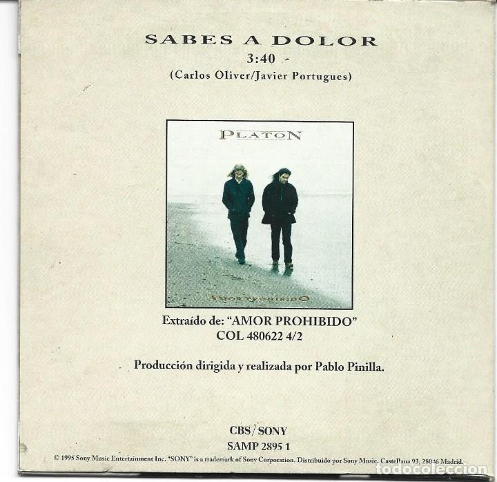 CDs de m&uacute;sica: CD, PLATON SABES A DOLOR - Foto 2