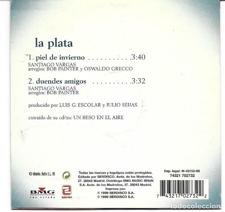 CDs de m&uacute;sica: CD, PIEL DE INVIERNO, LA PLATA - Foto 2