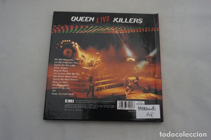 CDs de m&uacute;sica: LIBRO + CD - QUEEN - LIVE KILLERS VOL. 1 - Foto 3
