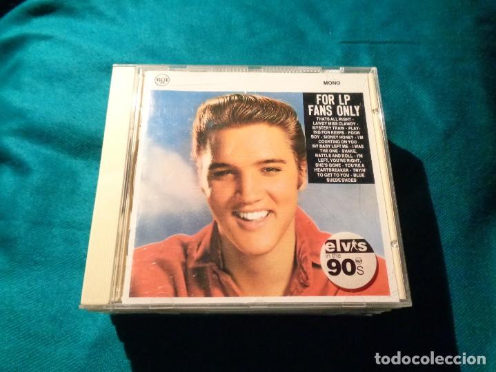 CDs de m&uacute;sica: ELVIS PRESLEY. FOR LP FANS ONLY. CD. IMPECABLE (#) - Foto 1
