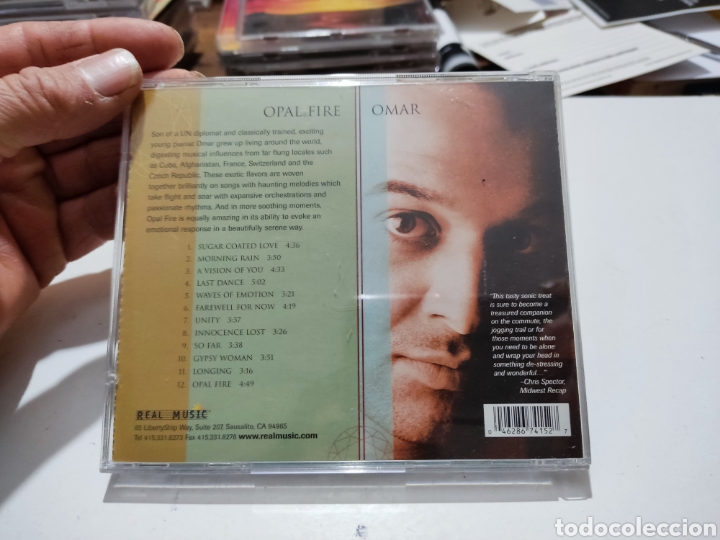 CDs de m&uacute;sica: CD Omar,opalfire - Foto 3